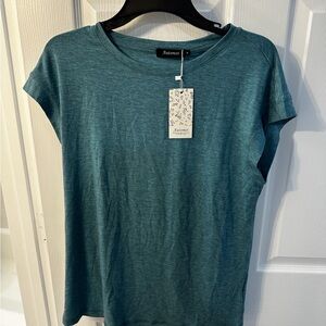 Astorre Women's Teal Short Sleeve Top